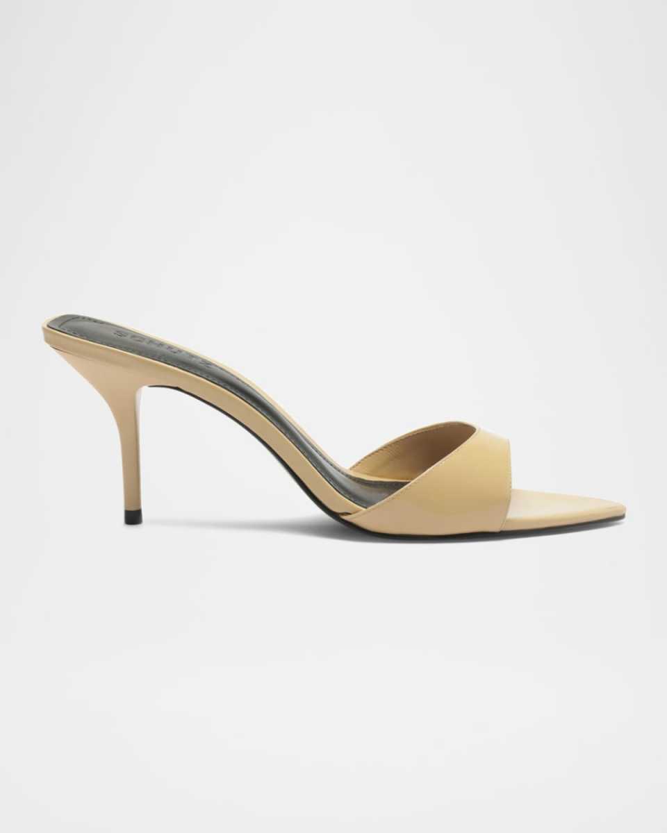 Elodie Patent Stiletto Mule Sandals